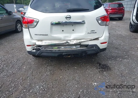 2014 Nissan Pathfinder Platinum from USA, damaged, VIN 5N1AR2MM8EC676605